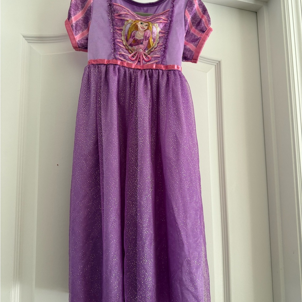 Disney Purple Princess Dress with Glitter